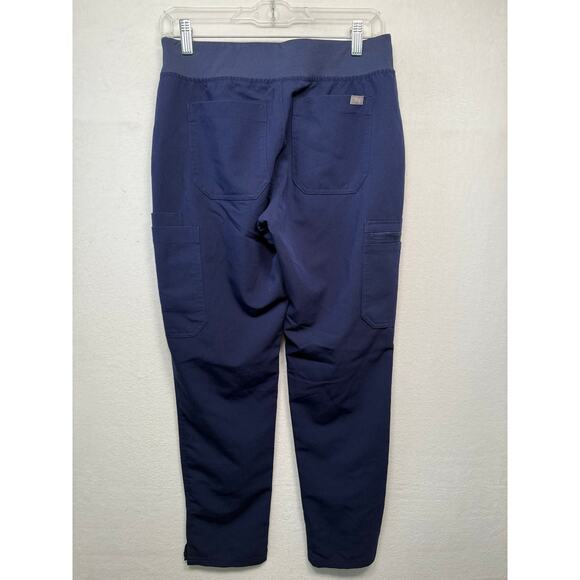 Figs Technical Collection Yola Yoga Navy Scrub Pants, Size S - Picture 3 of 3